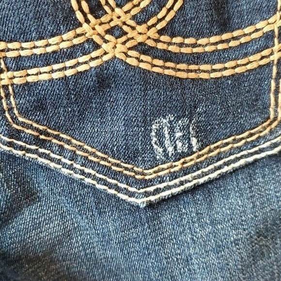 NWT SEVEN 7 DENIM LOW RISE JEAN SHORTS SIZE 6 DARK WASH - Picture 6 of 14